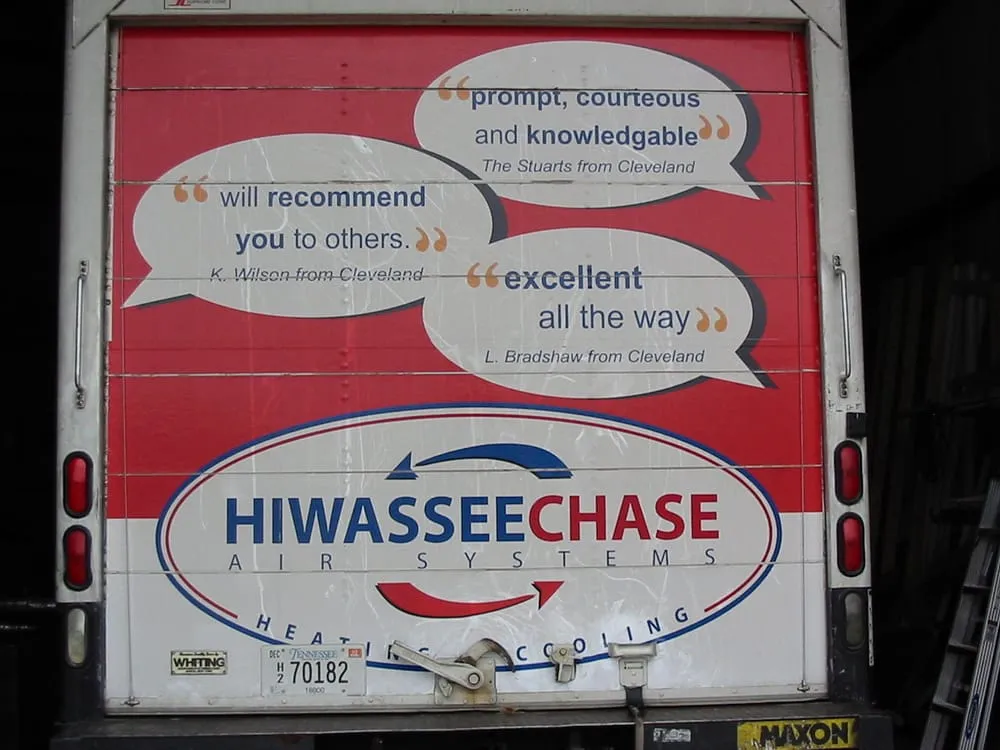 Slide of Hiwassee Chase Air Systems