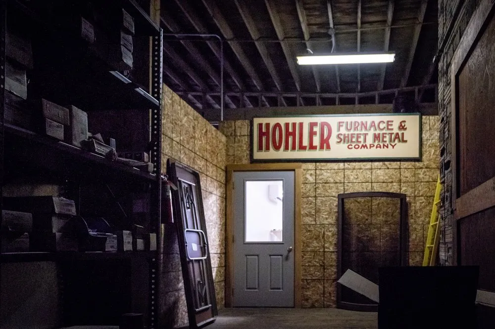 Slide of Hohler Furnace and Sheet Metal