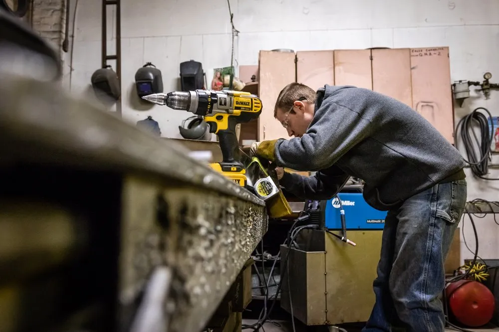 Slide of Hohler Furnace and Sheet Metal