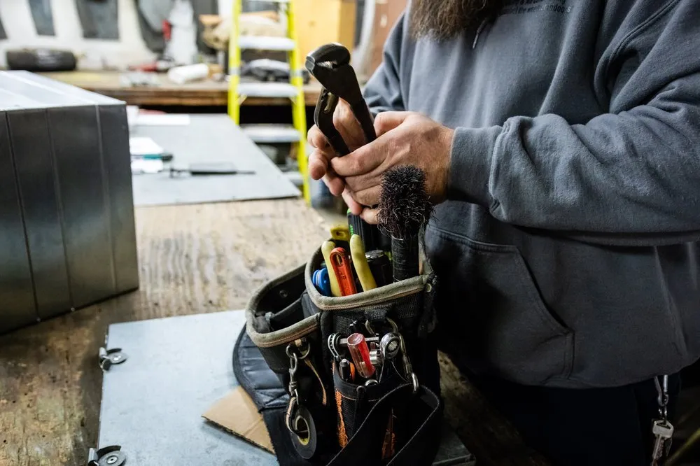 Slide of Hohler Furnace and Sheet Metal