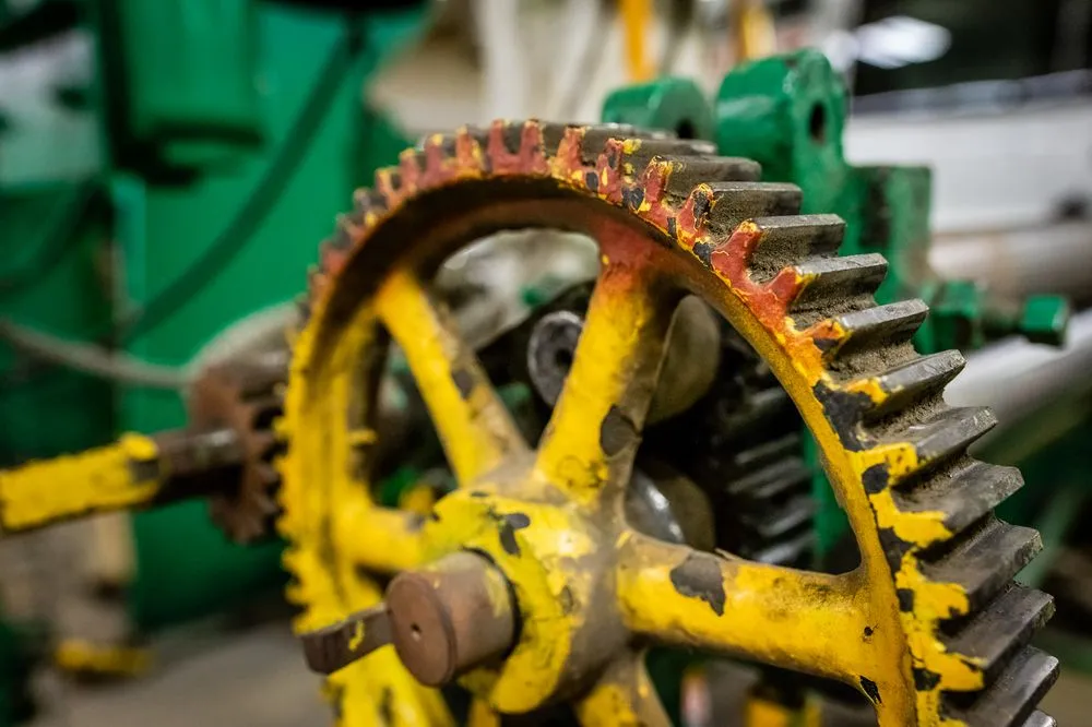 Slide of Hohler Furnace and Sheet Metal