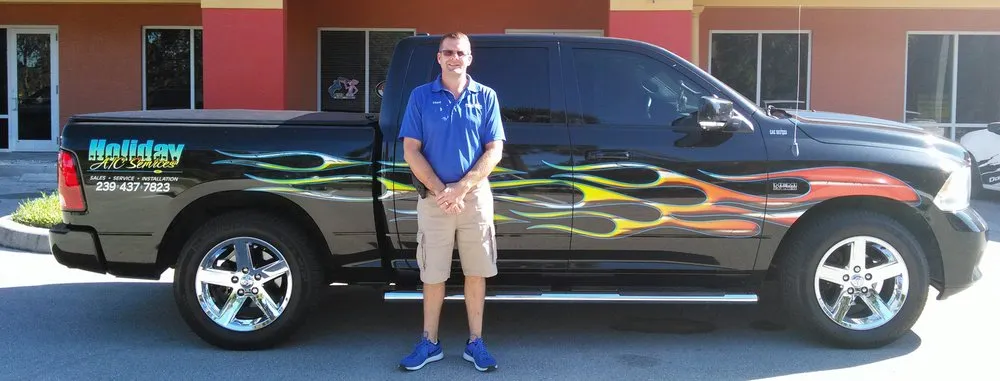 Slide of Holiday A/C Services