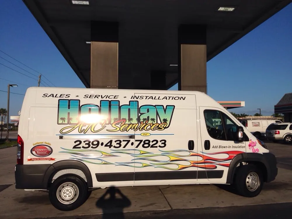 Slide of Holiday A/C Services