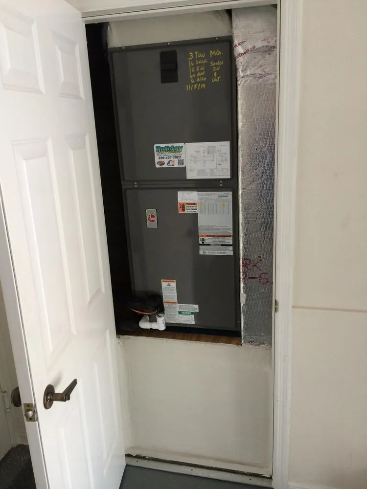 Slide of Holiday A/C Services