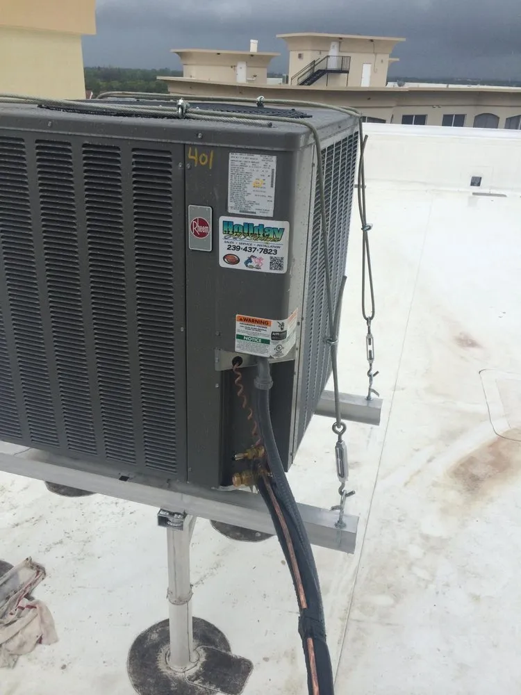 Slide of Holiday A/C Services