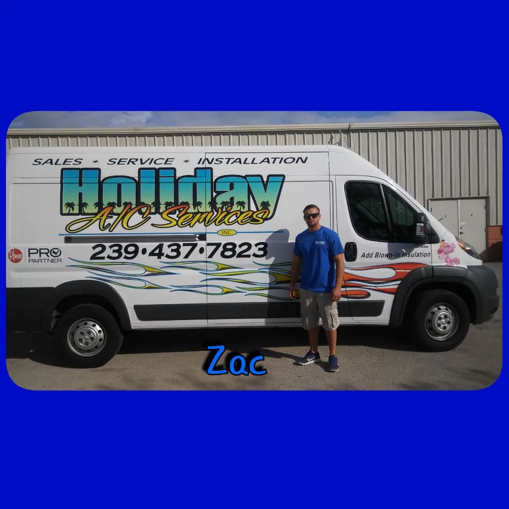 Slide of Holiday A/C Services