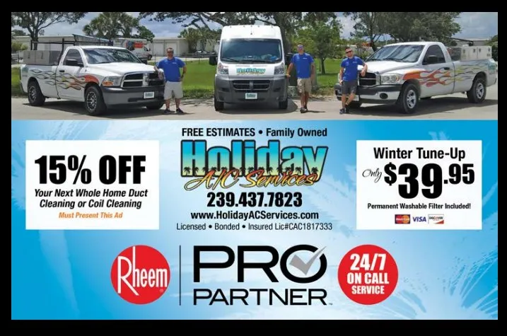 Slide of Holiday A/C Services