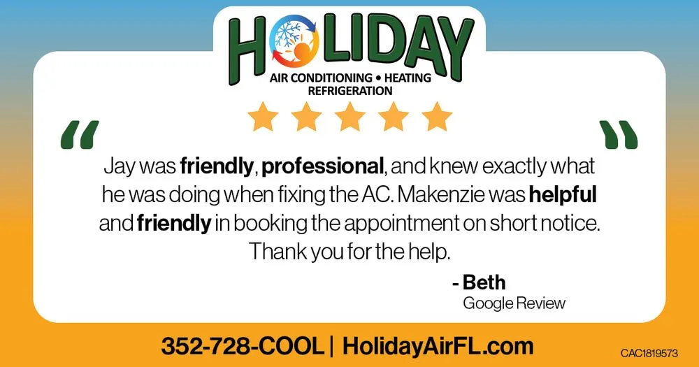 Slide of Holiday Enterprises Heat and Air