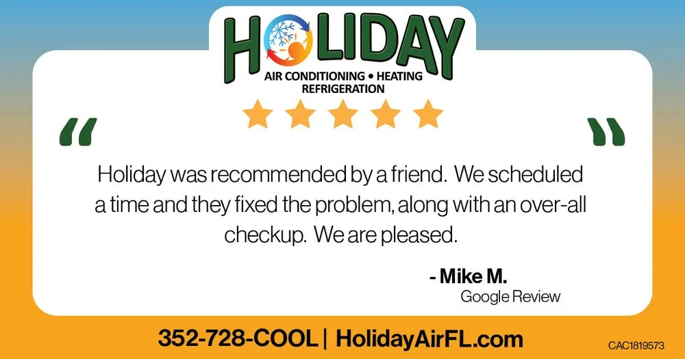 Slide of Holiday Enterprises Heat and Air