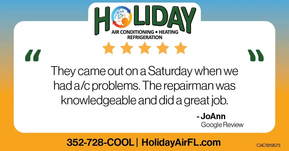 Slide of Holiday Enterprises Heat and Air