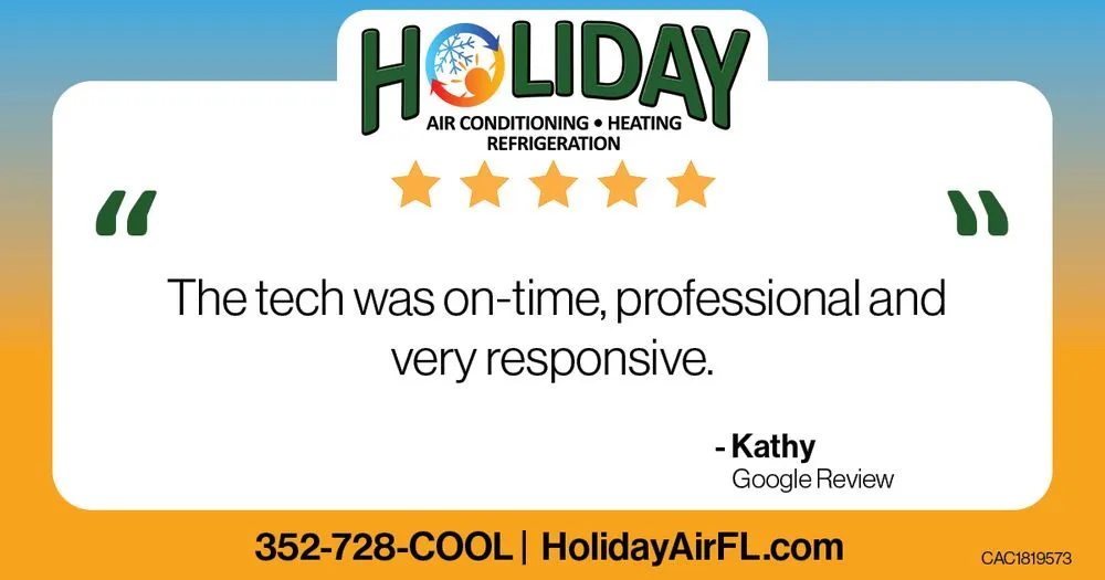 Slide of Holiday Enterprises Heat and Air