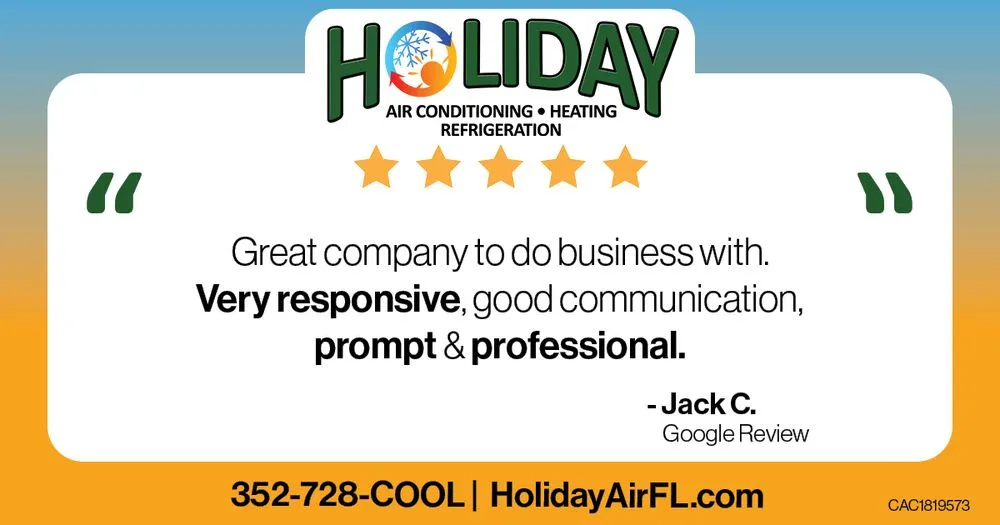 Slide of Holiday Enterprises Heat and Air