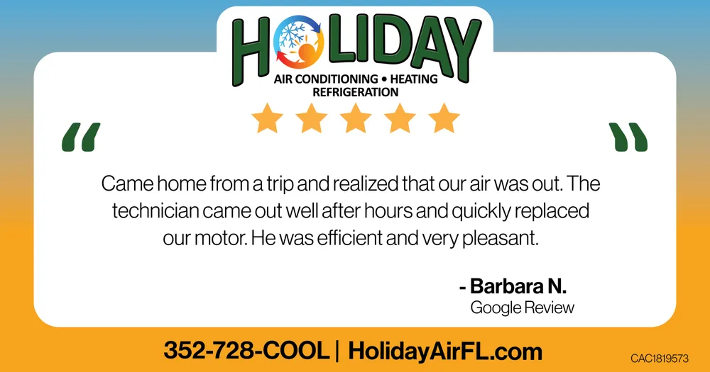 Slide of Holiday Enterprises Heat and Air