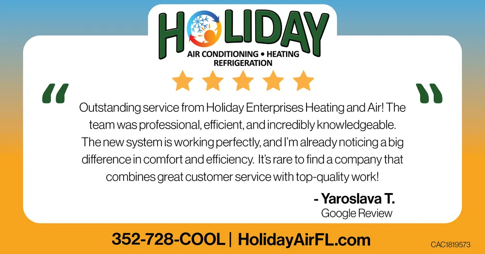 Slide of Holiday Enterprises Heat and Air