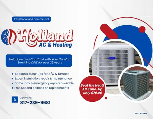 Holland AC and Heating Logo