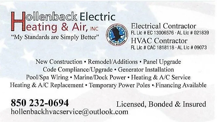 Slide of Hollenback Heating & Air