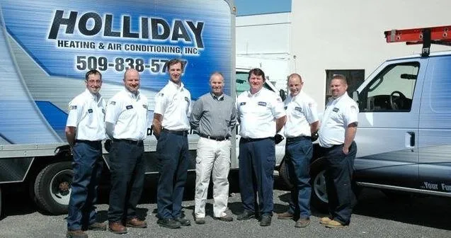 Slide of Holliday Heating Cooling