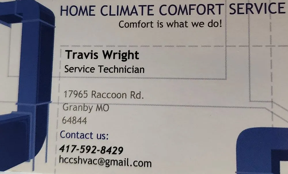 Slide of Home Climate Comfort Services