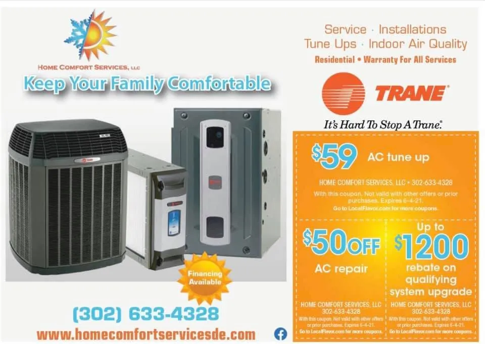 Slide of Home Comfort Services