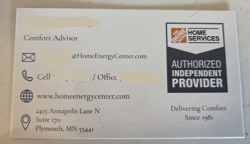 Slide of Home Energy Heating & Cooling