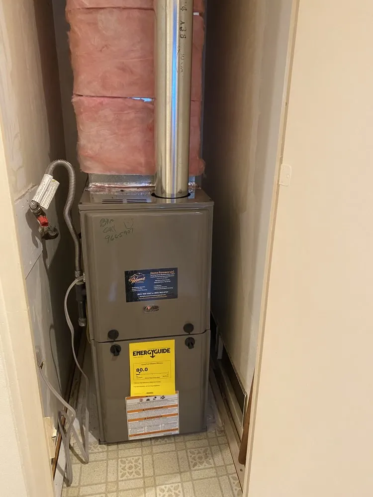 Slide of Home Furnace