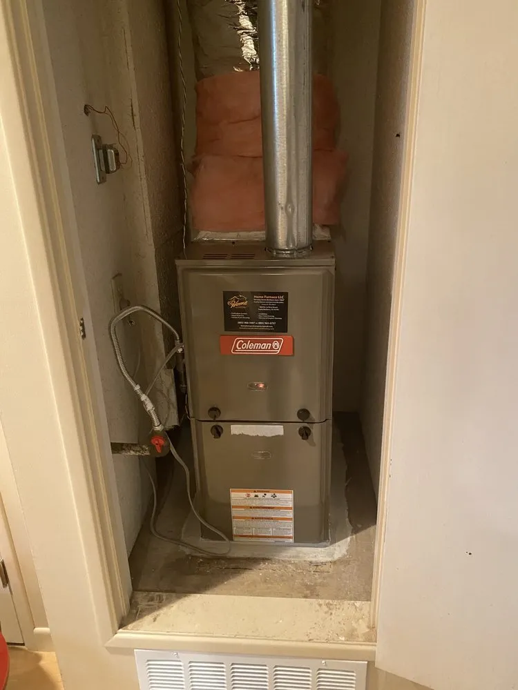 Slide of Home Furnace