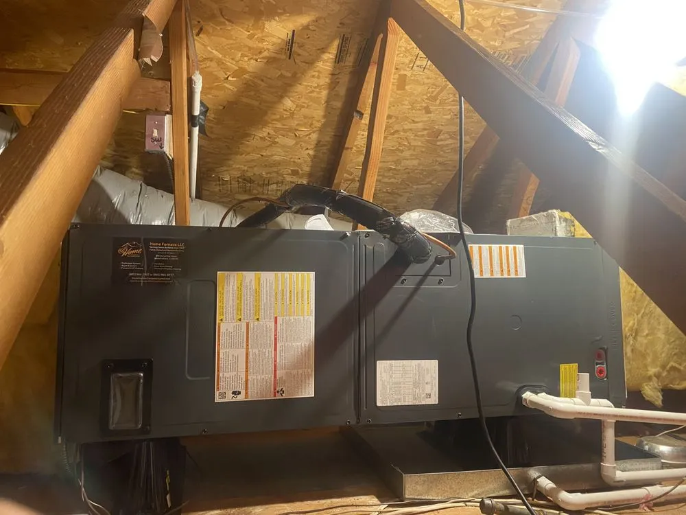 Slide of Home Furnace