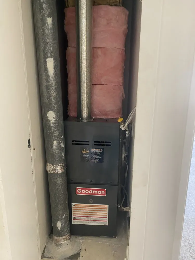 Slide of Home Furnace