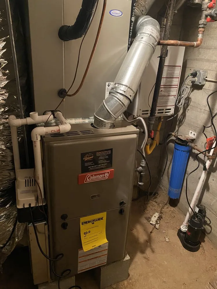 Slide of Home Furnace