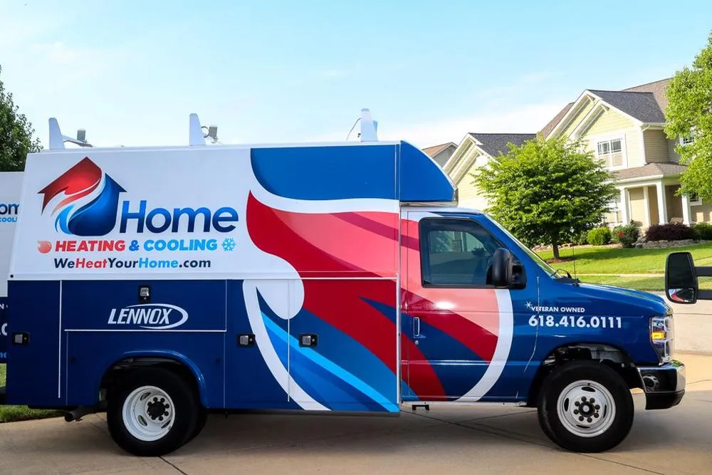 Professional air conditioning service in Ofallon, IL by Home Heating & Cooling
