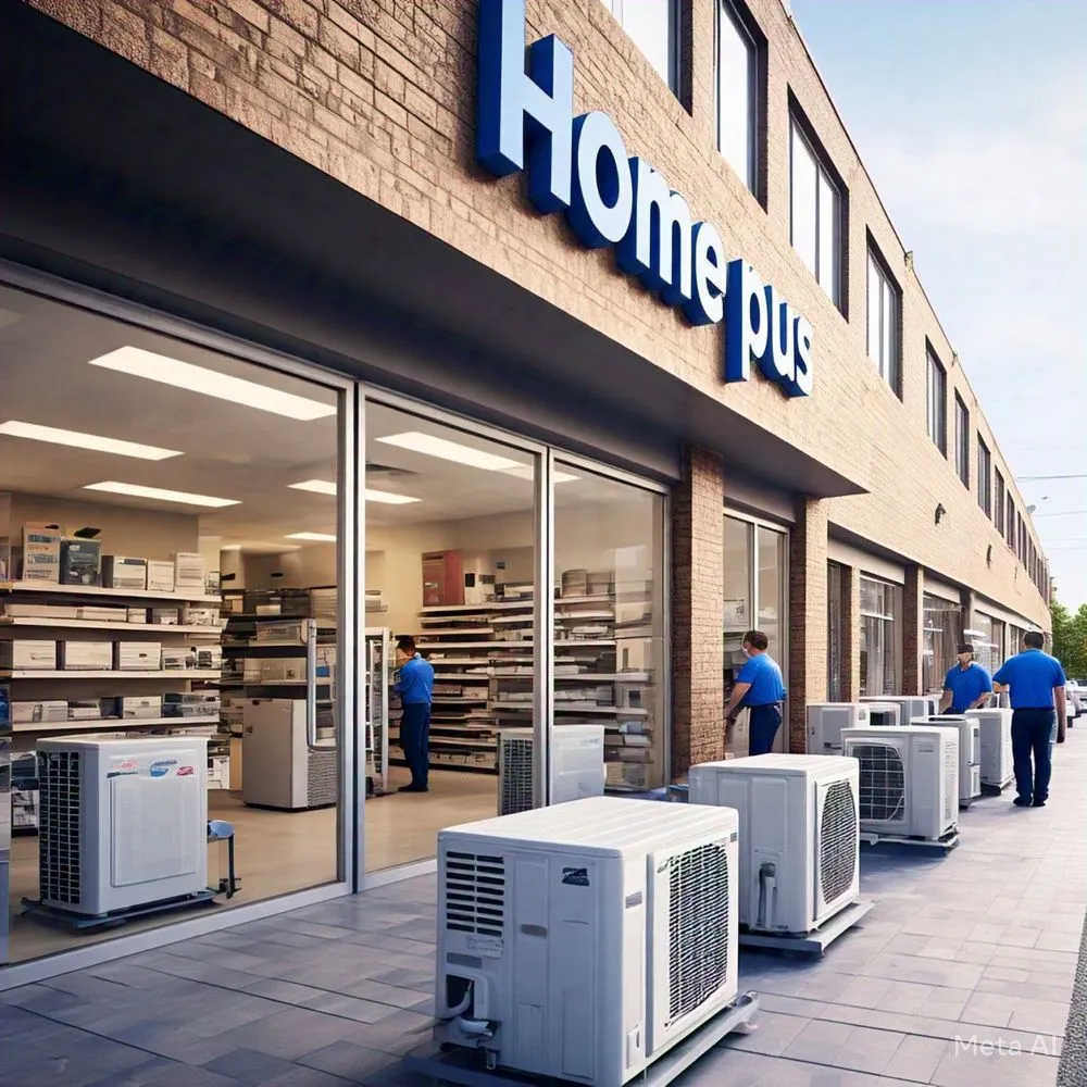 Slide of Home Plus Heating and Air Conditioning