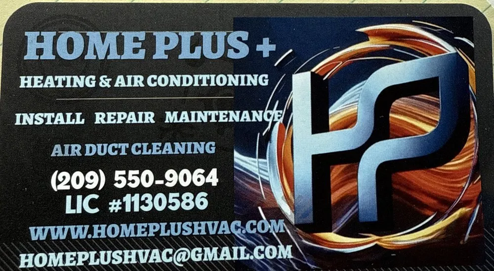 Slide of Home Plus Heating and Air Conditioning