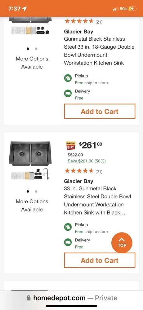 Slide of Home Services at The Home Depot