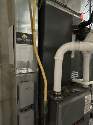 Homegrown Heating & Air Conditioning Logo