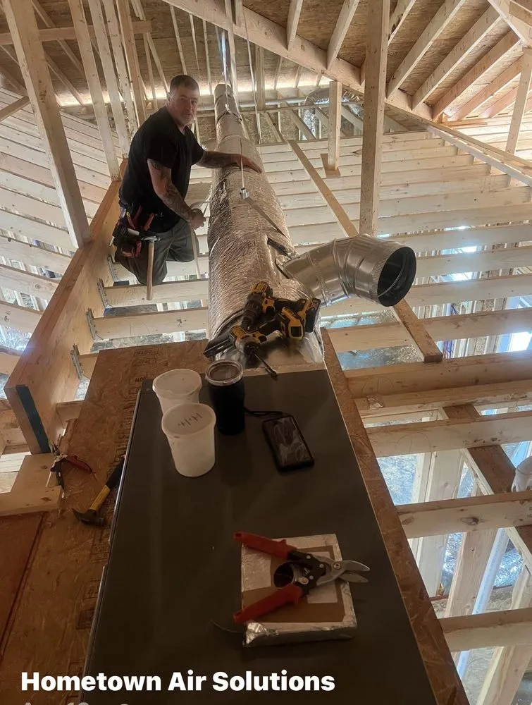 Slide of Hometown Air Solutions