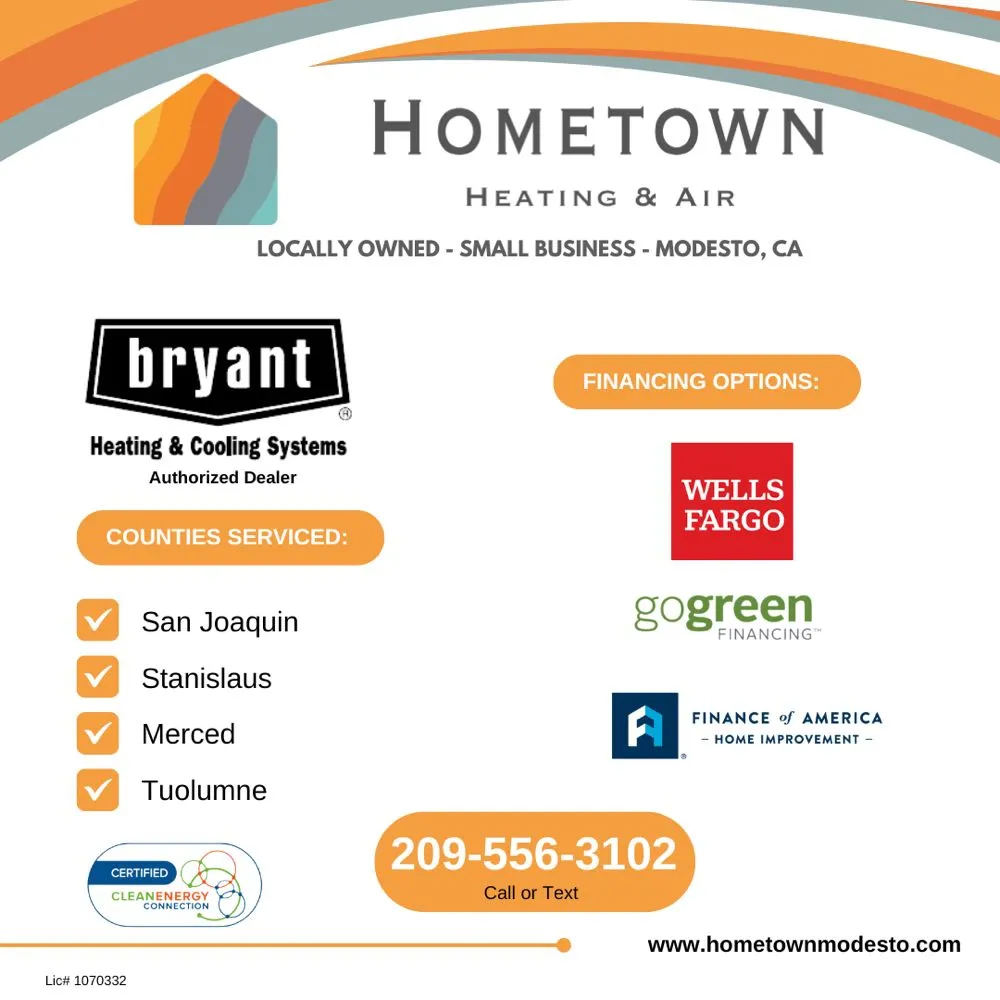 Slide of Hometown Heating & Air