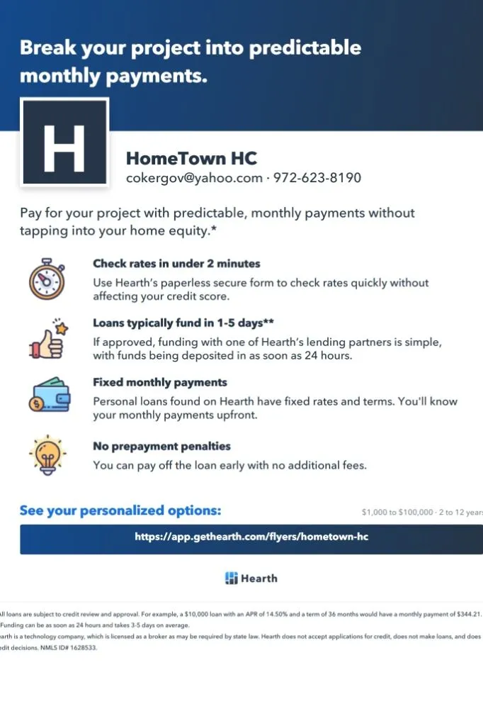 Slide of Hometown Heating & Cooling