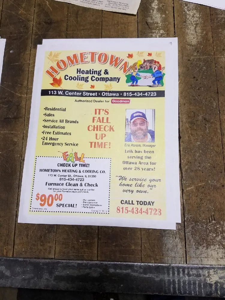 Slide of Hometown Heating & Cooling