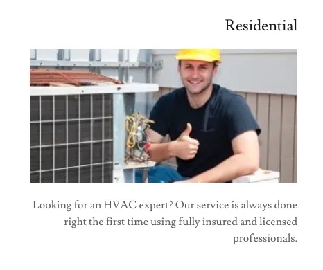 Slide of Hometown Heating and Air