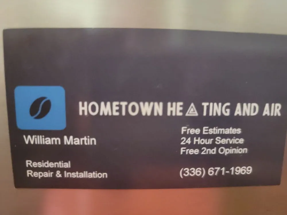 Slide of Hometown Heating and Air