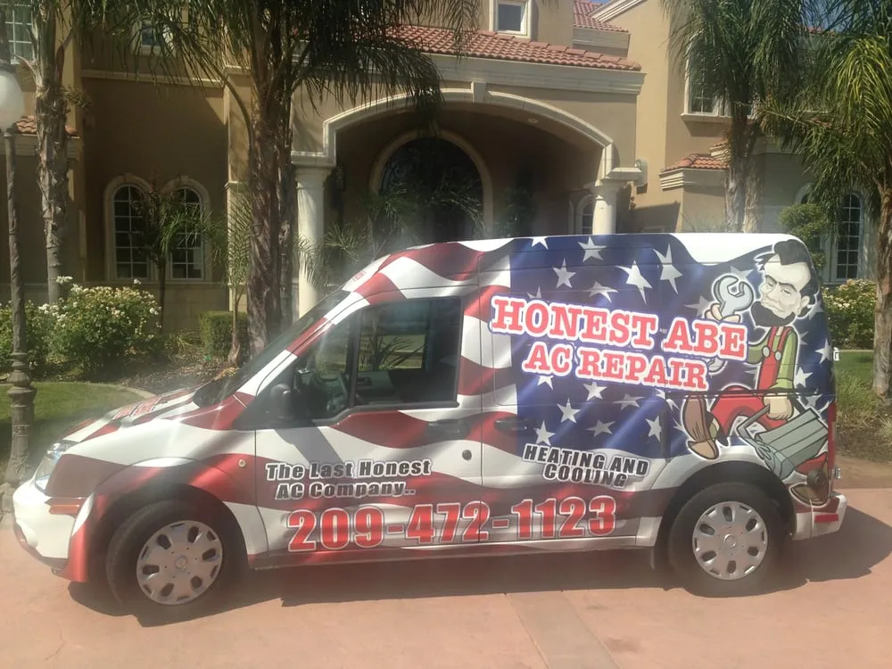 Slide of Honest Abe's Heating And Air