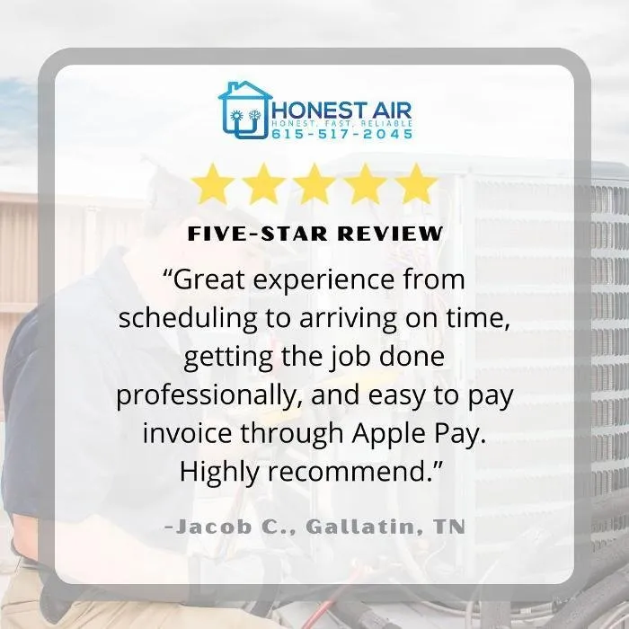 Slide of Honest Air Heating And Cooling