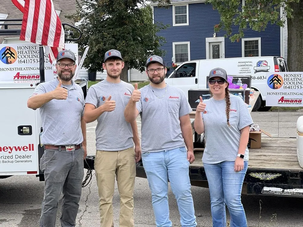 Slide of Honest Heating and Cooling