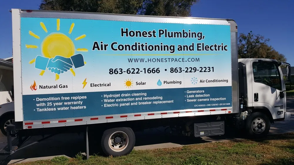 Slide of Honest Plumbing, Air Conditioning and Electric