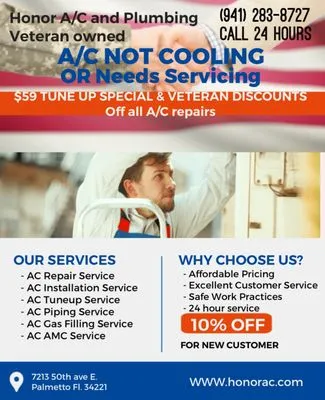 Honor Air Conditioning and Plumbing Logo