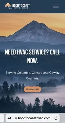 Hood To Coast Heating & Cooling