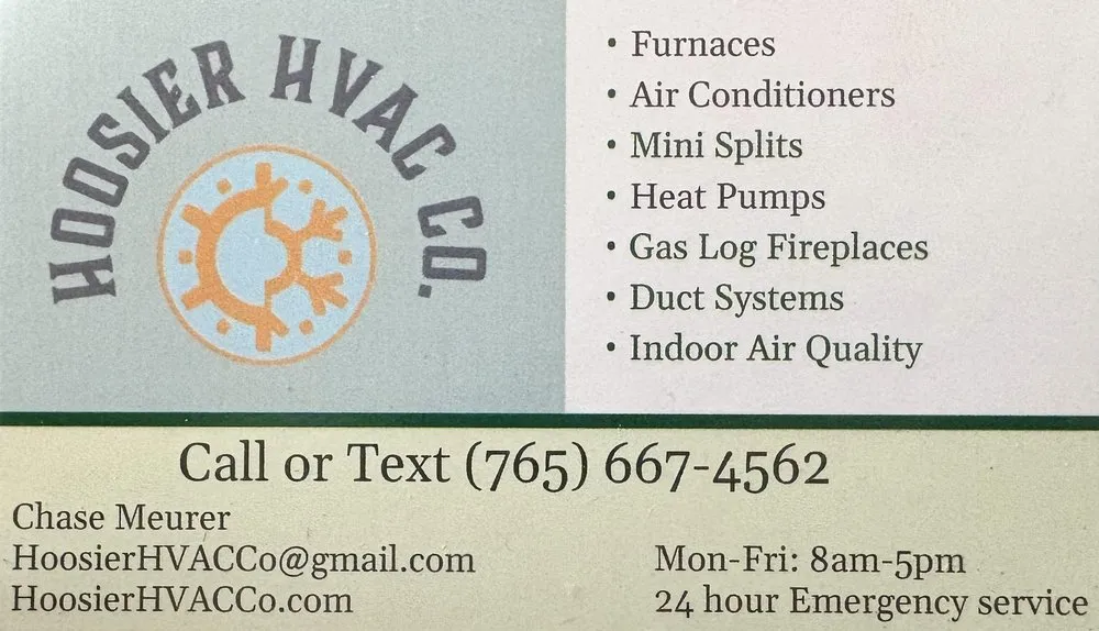 Slide of Hoosier HVAC
