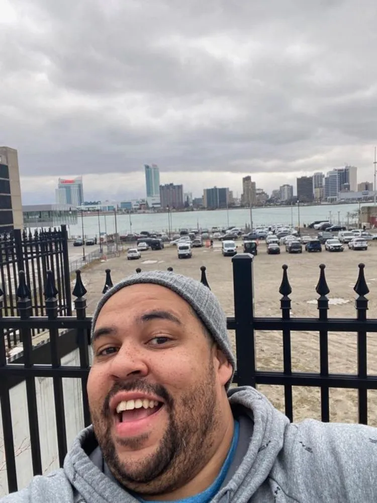 Slide of Hoosier Man