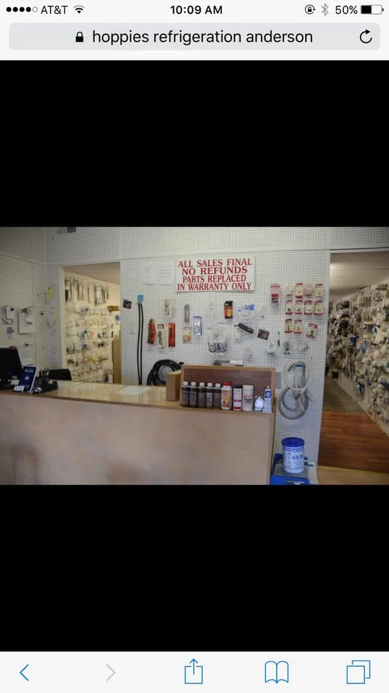 Slide of Hoppies Refrigeration