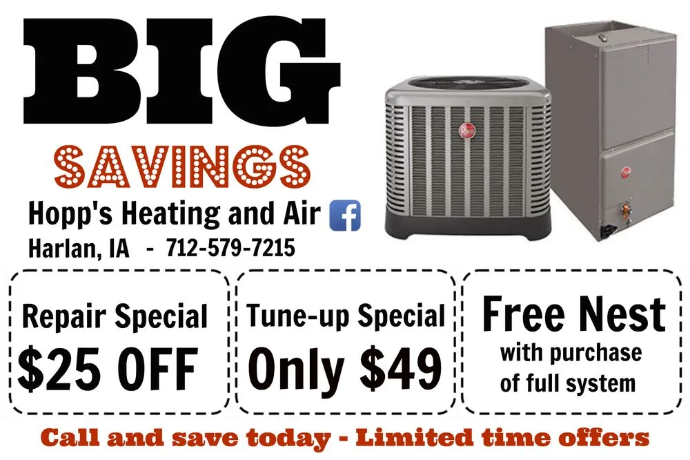 Slide of Hopp's Heating and Air